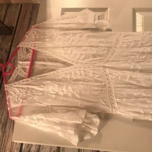 Honey Punch White maxi romper